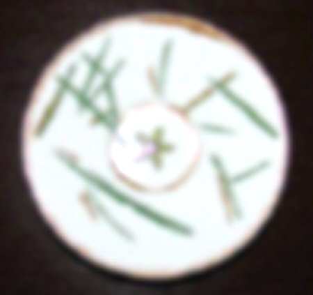 Nature Celadon Saucer for Flat Demitasse Cup