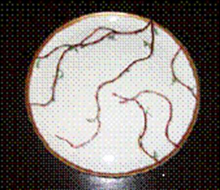 Nature Celadon Cake Plate