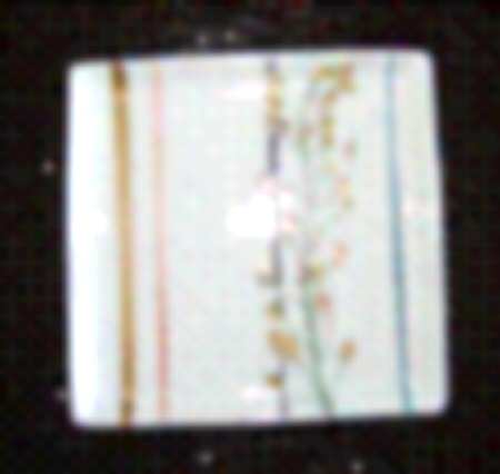 Nature Celadon 4" Square Tray