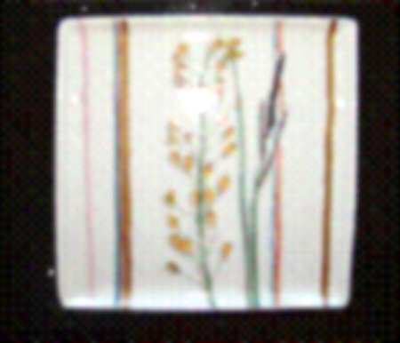 Nature Celadon 8" Square Tray