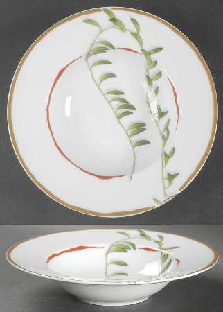 Nature Ivory Rim Soup Bowl