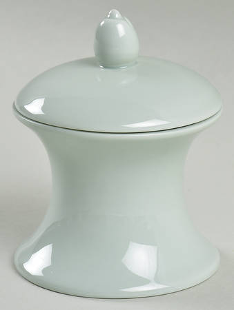 Organics Celadon Small Sugar Bowl & Lid