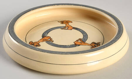 Juvenile Skinny Puppy Large Rolled Edge Child's Plate