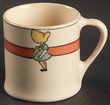 Juvenile Sunbonnet Girl Child's Mug