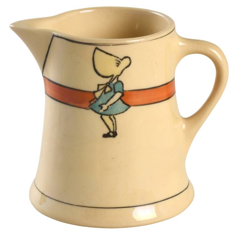 Juvenile Sunbonnet Girl Child's Creamer