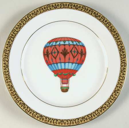 Gold Buffet (Balloon) Salad Plate