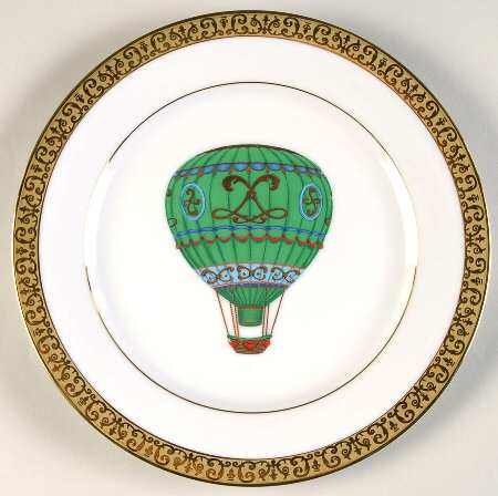 Gold Buffet (Balloon) Salad Plate