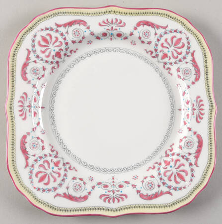Beauchamp Pink Square Salad Plate