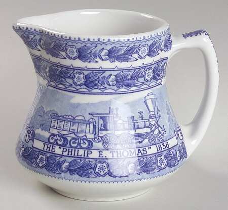 Baltimore and Ohio Railroad Blue Creamer