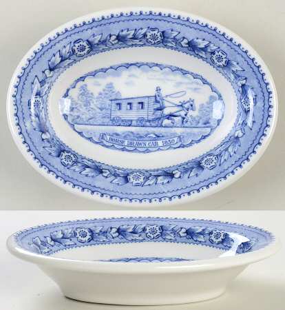 Baltimore and Ohio Railroad Blue Sauce Side Dish by Shenango