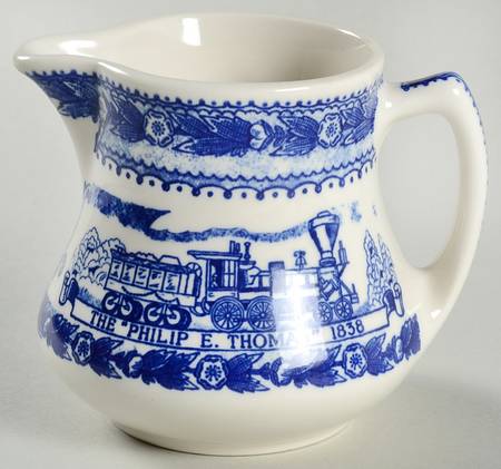 Baltimore and Ohio Railroad Blue Creamer