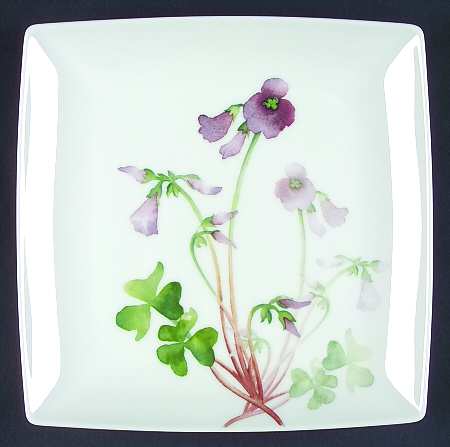 Language of Flowers Salad Plate