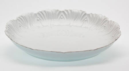Ocean Blanc (White) 11" Deep Round Platter
