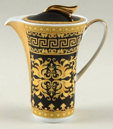 Floralia Gold Miniature Jug & Lid