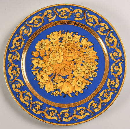 Floralia Blue Service Plate (Charger)