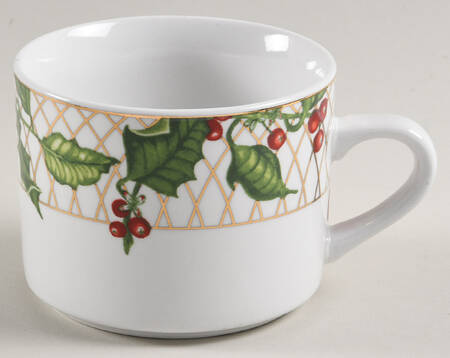 Holly Berry Flat Cup