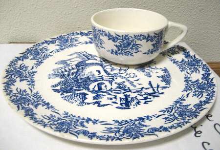 RYL220 Snack Plate & Cup Set