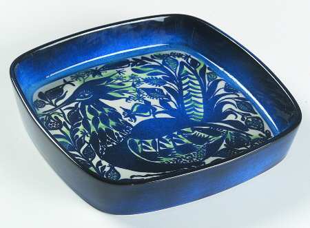 Faience Giftware Blue Faience Tenera Bowl - No Box