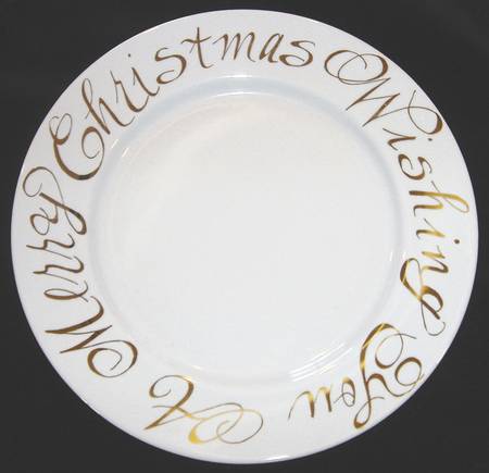 Christmas Wish Dinner Plate
