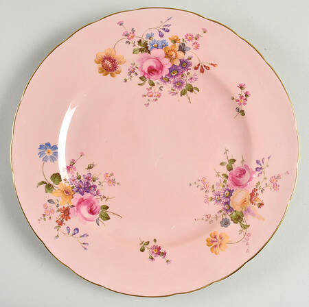 Posie Ely Chelsea (Pink Background) by Royal Crown Derby