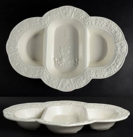Old Country Roses (English Buffet Collection) 3 Part Rectangular Divided Server