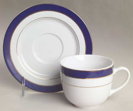 Sonata Flat Cup & Saucer Set