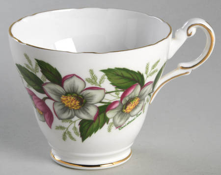 Christmas Rose Footed Cup