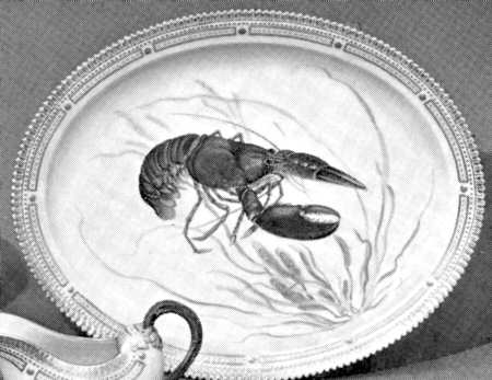 Flora Danica Fish Service 18" Oval Serving Platter