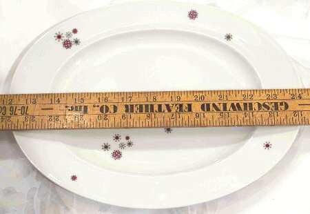 R1510 12" Oval Serving Platter