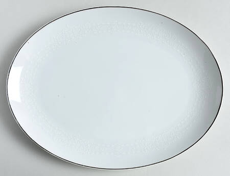 Adriana 12" Oval Serving Platter by Rose (Japan)
