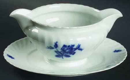 ROT225 Gravy Boat with Attached Underplate