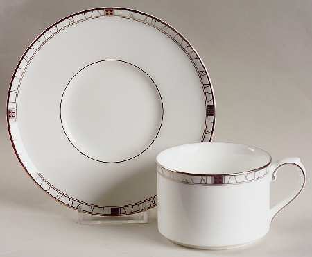 Elements Flat Cup & Saucer Set