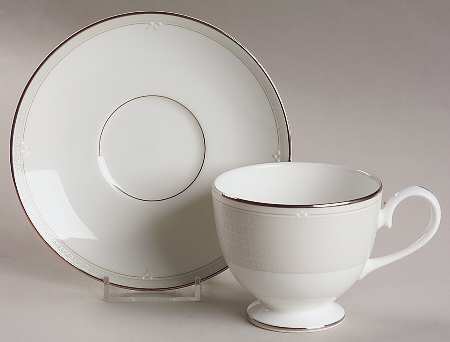 Melrose Footed Cup & Saucer Set