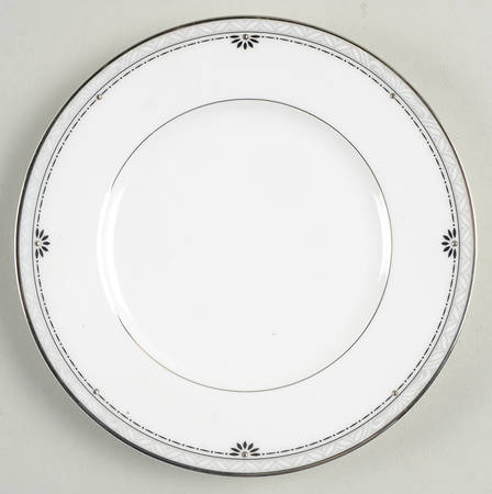 Platinum Elegance Bread & Butter Plate