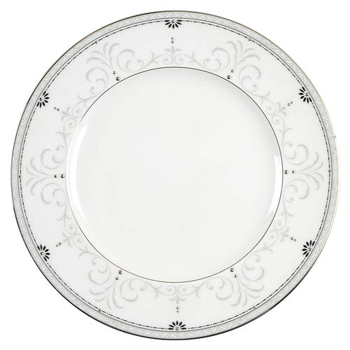 Platinum Elegance Salad Plate