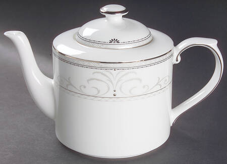 Platinum Elegance Teapot & Lid