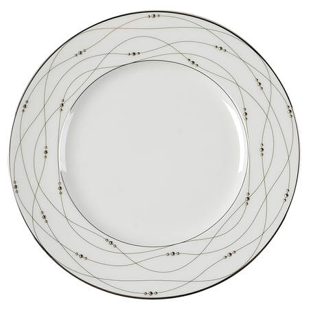 Precious Platinum Salad Plate