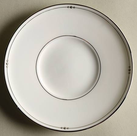 Precious Platinum Saucer