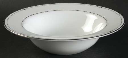 Precious Platinum Rim Fruit/Dessert (Sauce) Bowl