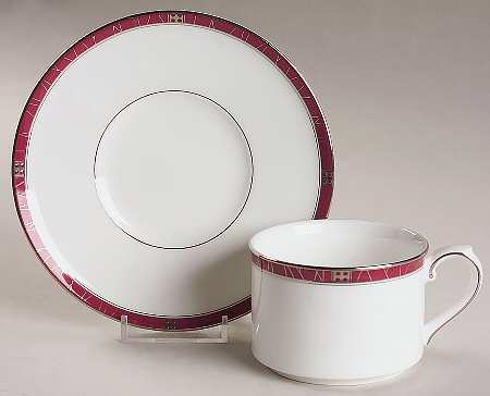 Radiance Flat Cup & Saucer Set