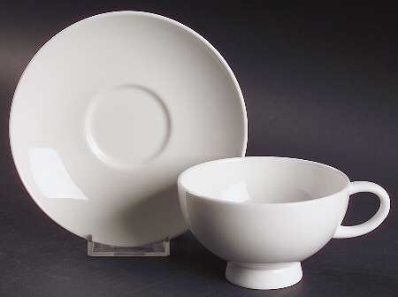 Symmetry Footed Cup & Saucer Set