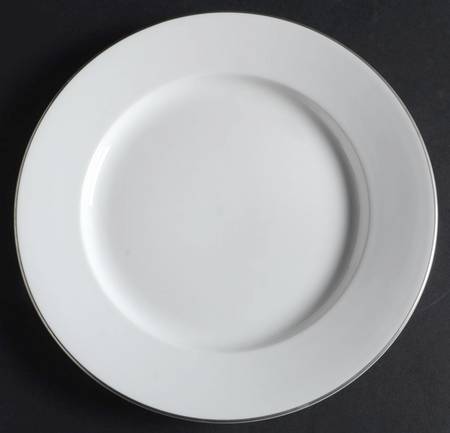 Symmetry Platinum Salad Plate