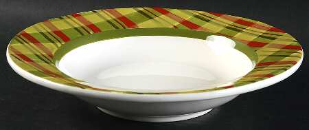 Festive Home Rim Soup Bowl