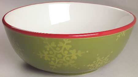 Festive Home 9" Round Vegetable Bowl
