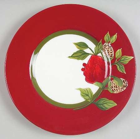 Festive Home Salad Plate