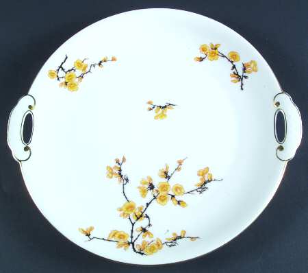 ROT226 Handled Cake Plate