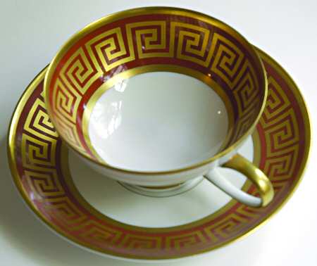8341 Footed Cup & Saucer Set