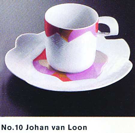 Rondo Extravaganza Flat Cup & Saucer Set