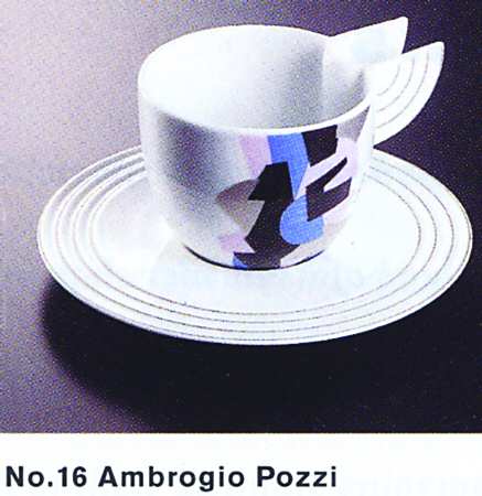 Rondo Extravaganza Flat Cup & Saucer Set