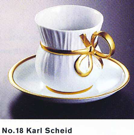 Rondo Extravaganza Flat Cup & Saucer Set
